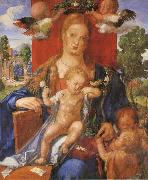 Albrecht Durer The Madonna with the Siskin oil